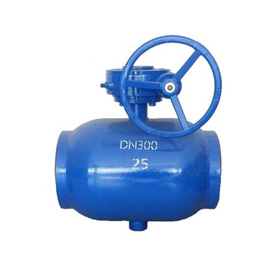 Καλή τιμή Trunnion στροβίλων η επικεφαλής βαλβίδα σφαιρών τύπων, CE ένωσε στενά πλήρως τις βαλβίδες σφαιρών σώματος σε απευθείας σύνδεση